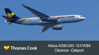 Aeronautica | Thomas Cook Airlines Airbus A330-243 | Clarence - Oakport [FULL FLIGHT]