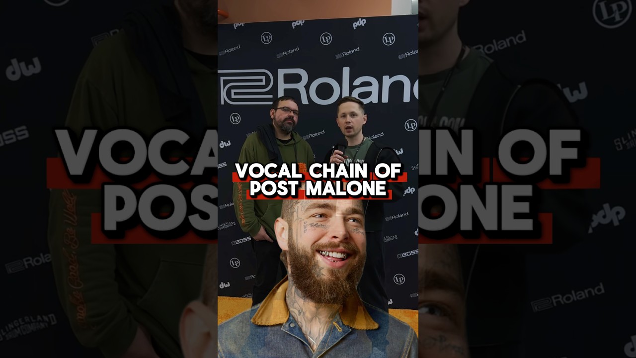 Vocal chain of Post Malone – Rockstar 