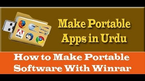 How to Make Portable Software With Winrar - ViDHiPPO.COM