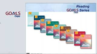 CASAS GOALS Series for ABE ASE  Overview and Next Steps