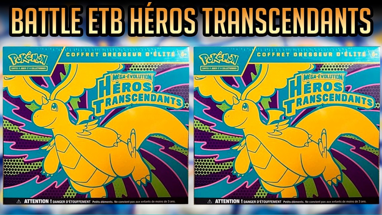 ON C'EST FAIT MÉGA SCAM? BATTLE ETB HÉROS TRANSCENDANTS SEL ET RAGE #pokemon #pokemontcg #tcg