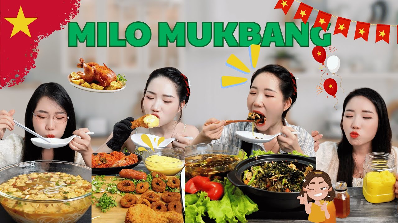 Tổng hợp Milo mukbang phần 2 #Miloondiet #Mukbang