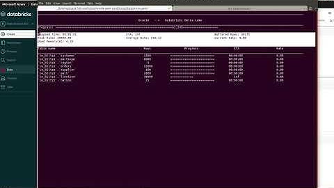 Oracle to Databricks using Arcion with Azure as stage