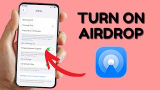 iPhone How to Enable Airdrop #iphone #iphonetips