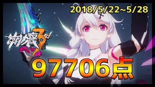崩壊3rd 記憶戦場ss消滅亡霊 ゴッドファーザー 地蔵御霊97706点 2018年5月22日 28日 Youtube