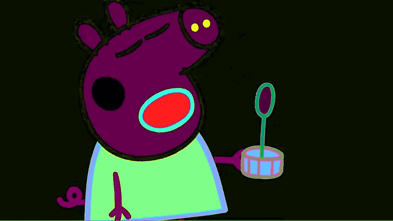 Pig Blowing Raspberry Then Take A Big Breath And Blow! - Peppa Pig (Featuring: IL Vocodex ...
