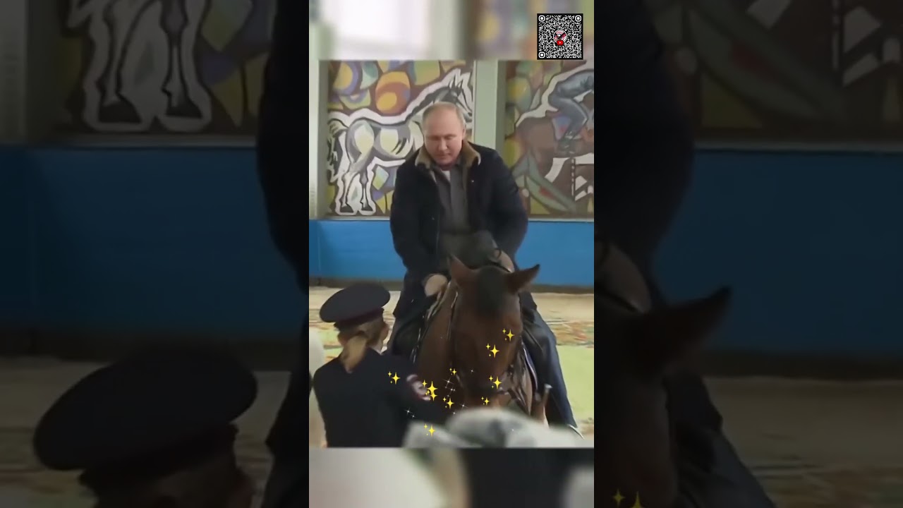 🏇🇷🇺 Vladimir Putin Rides a Horse A True Leader’s Moment ✨🔥
