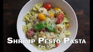 Shrimp Pesto Pasta