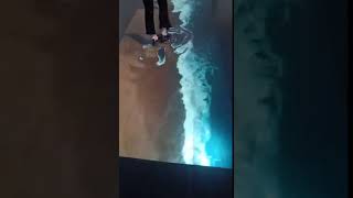 Interactive floor V2W