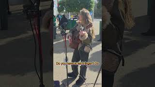 “Grafton Street Falls Silent… Kylabelle Busking ‘Linger’ 🎤❤️ with Lyrics