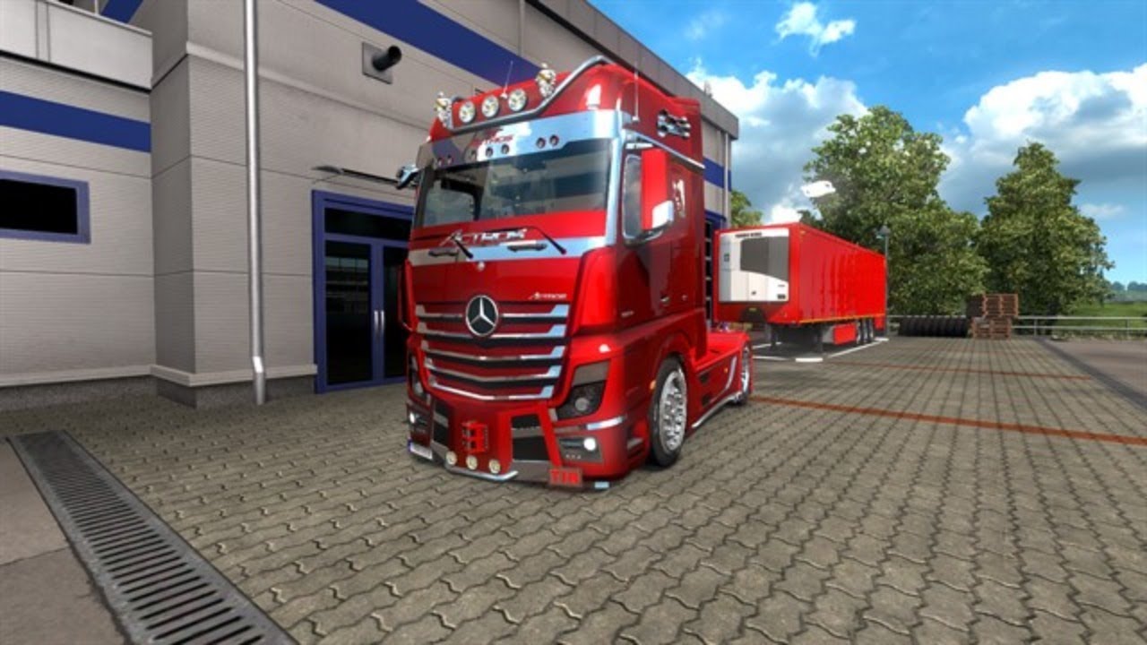 Мерседес ets 2