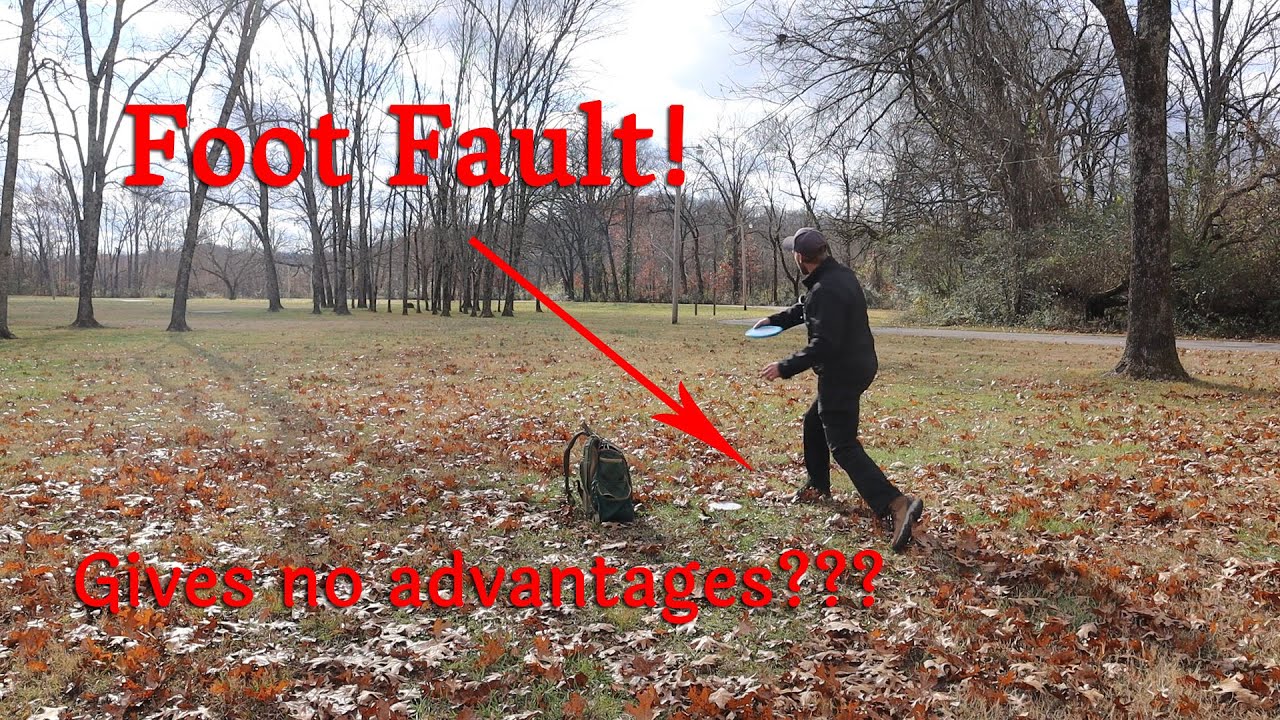 Disc Golf Rant Time Foot faults give no advantage YouTube