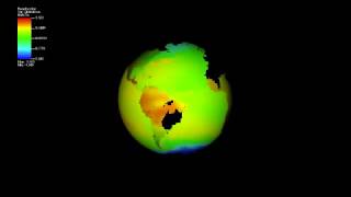 World Sea Surface Height Change 1992-2010