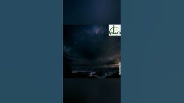 ١٤ رمضان 🌙. (وَيَوْمَ تَشَقَّقُ السَّمَاءُ بِالْغَمَامِ) القارئ محمد اللحيدان ❤️🎧💙  #تلاوة #quran