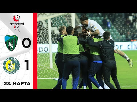 Kocaelispor (0-1) ASTOR Enerji Şanlıurfaspor - Highlights/Özet | Trendyol 1. Lig - 2023/24