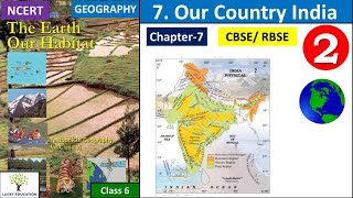 Our Country India  Class 6 Geography  NCERT Part 2