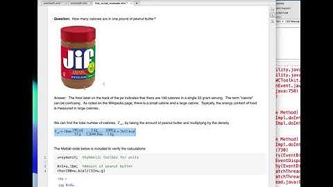 Matlab Livescript Editor