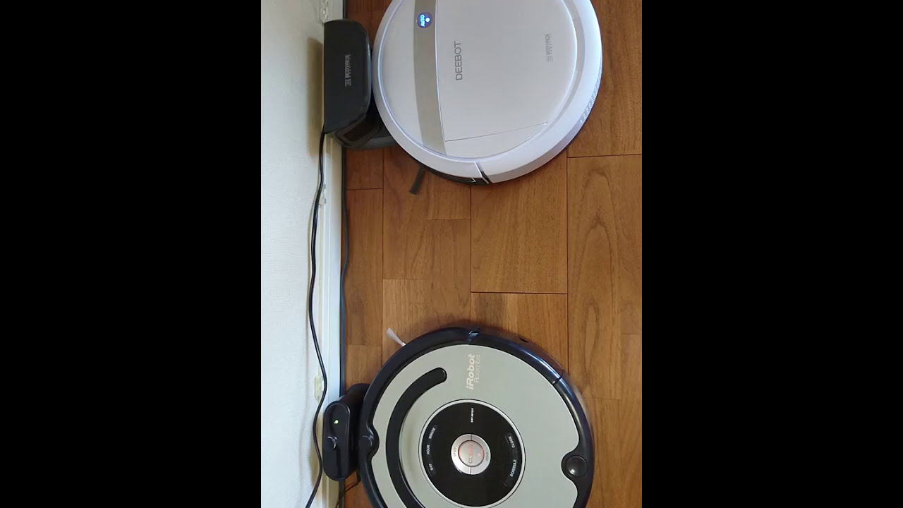 エコバックス社の「DEEBOT M88」のお掃除音☆水拭きしながらごみを吸う 