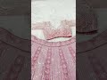 Pink Slub Silk Fabric Rainbow Sequence Work Lehenga | Whatsapp:+919978885114-www.fabdealvilla.com