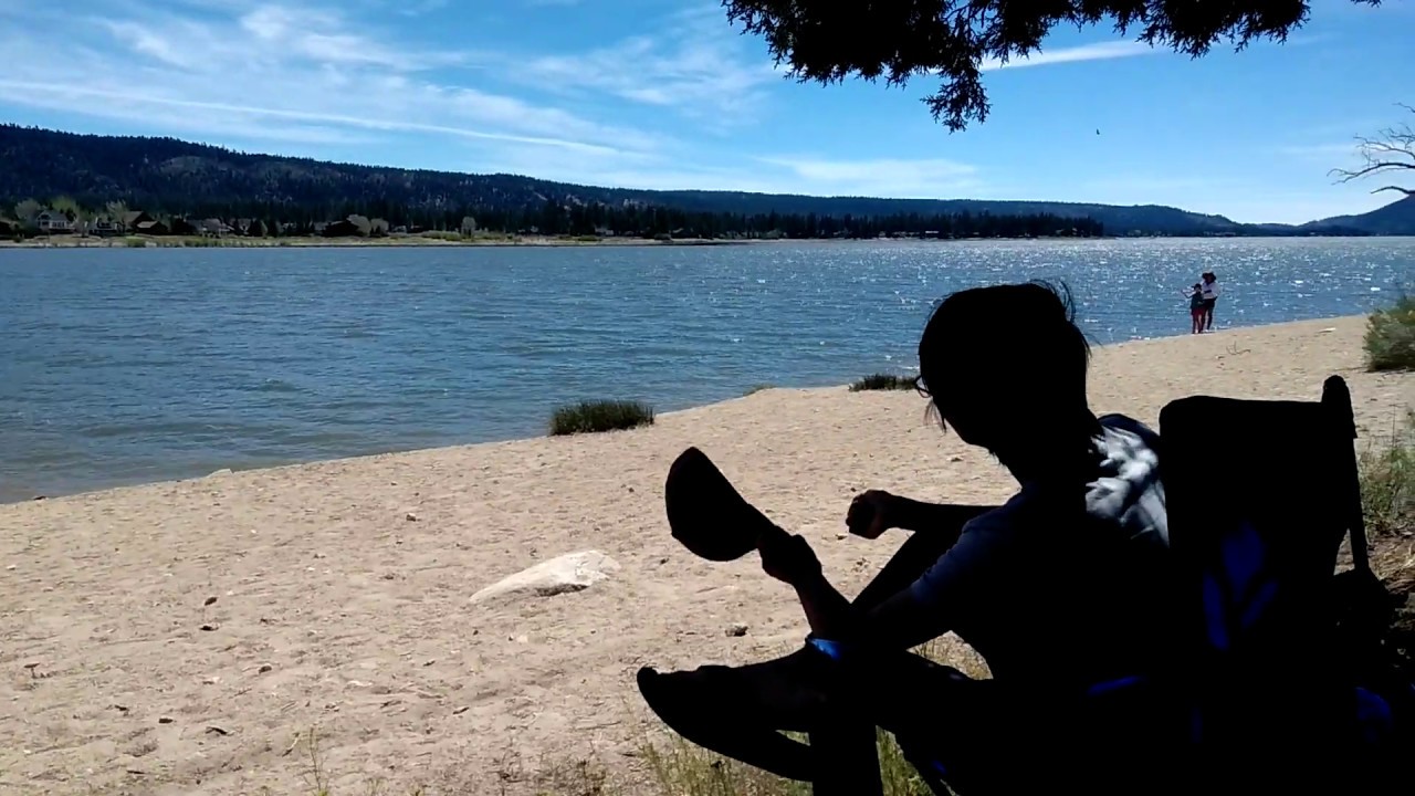 Rich fishing ground at Big Bear Lake in the San Bernardino Mountains
