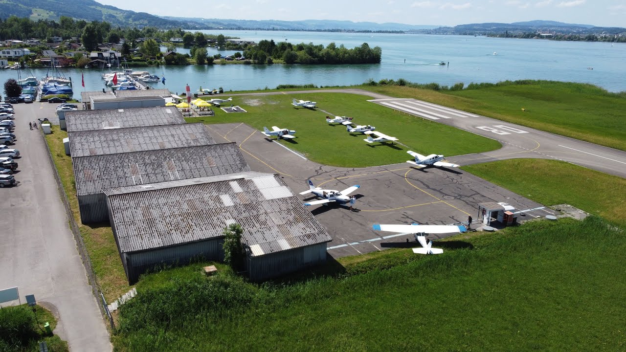 VFR FLIGHT | BIRRFELD (LSZF) - WANGEN-LACHEN (LSPV) | DR400 ROBIN