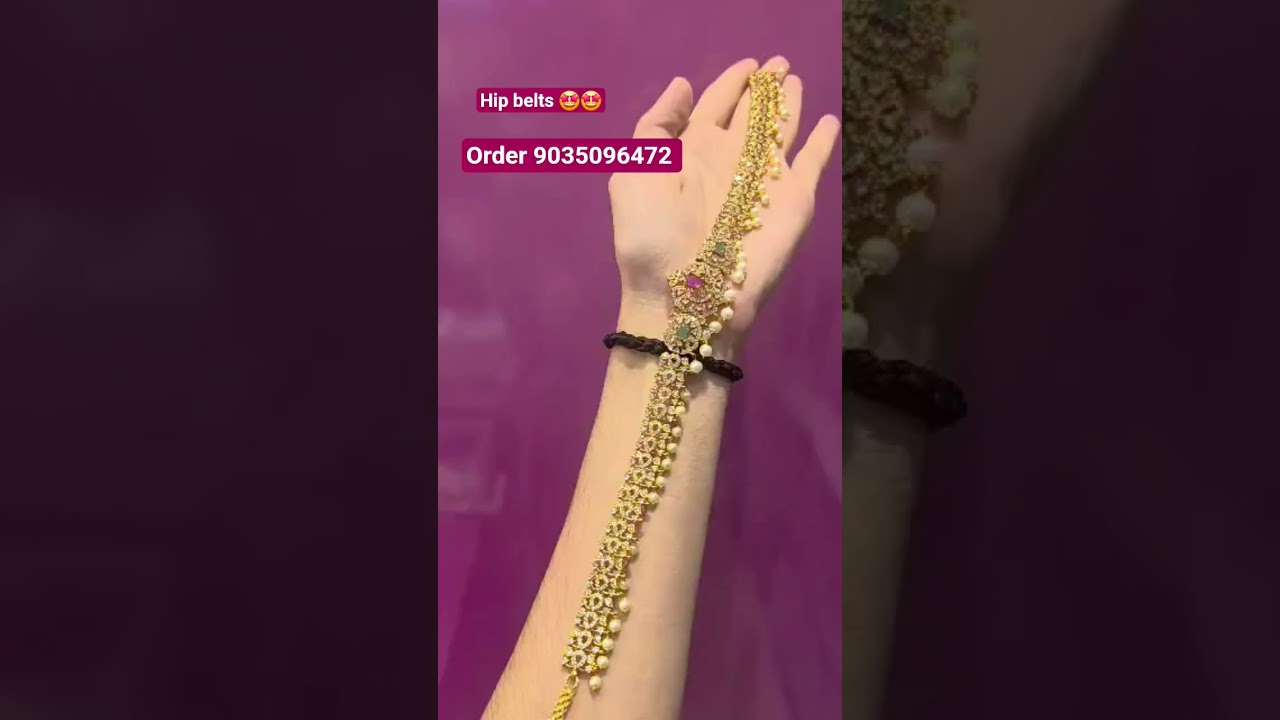 beautiful chine hip belts 