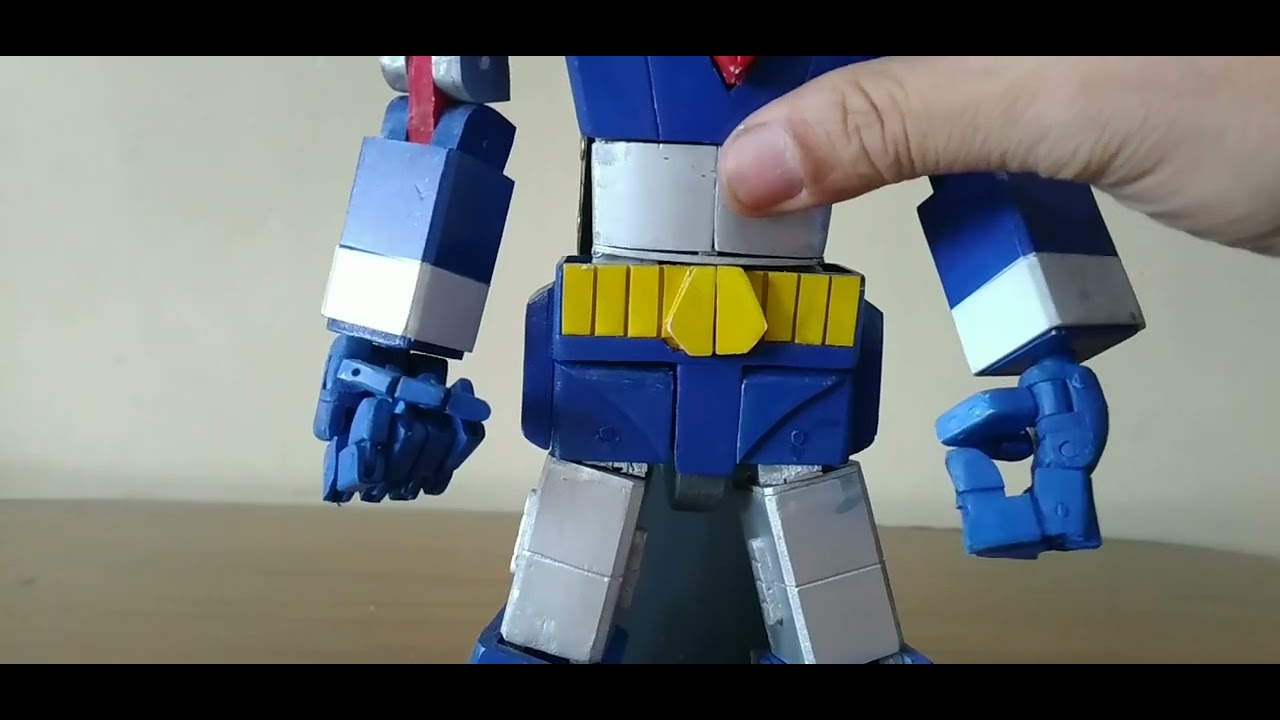 Voltes V scratch built made from Sintra board