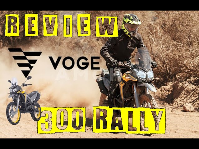 Voge 300 Rally 2022, uma opção leve e divertida para os trilheiros