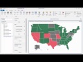 DevExpress Dashboards: Choropleth Maps