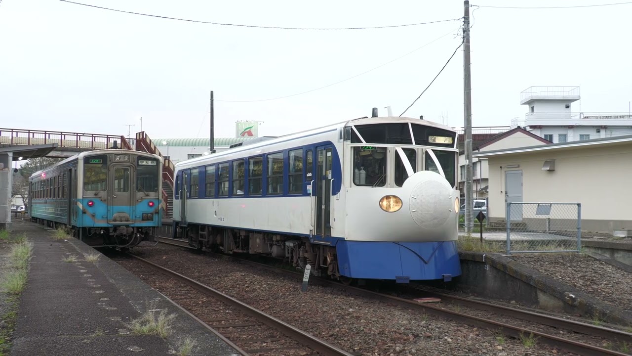 四国の新幹線　鉄道ホビートレイン発車