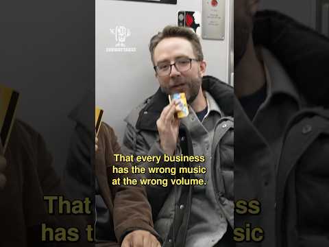 Every business has the wrong music at the wrong volume!! @JoeListComedy