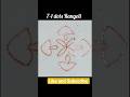 Simple Rangoli Design 🪷 |Rangoli |Easy Rangoli Design |Rangoli shorts #shorts #trendingshorts