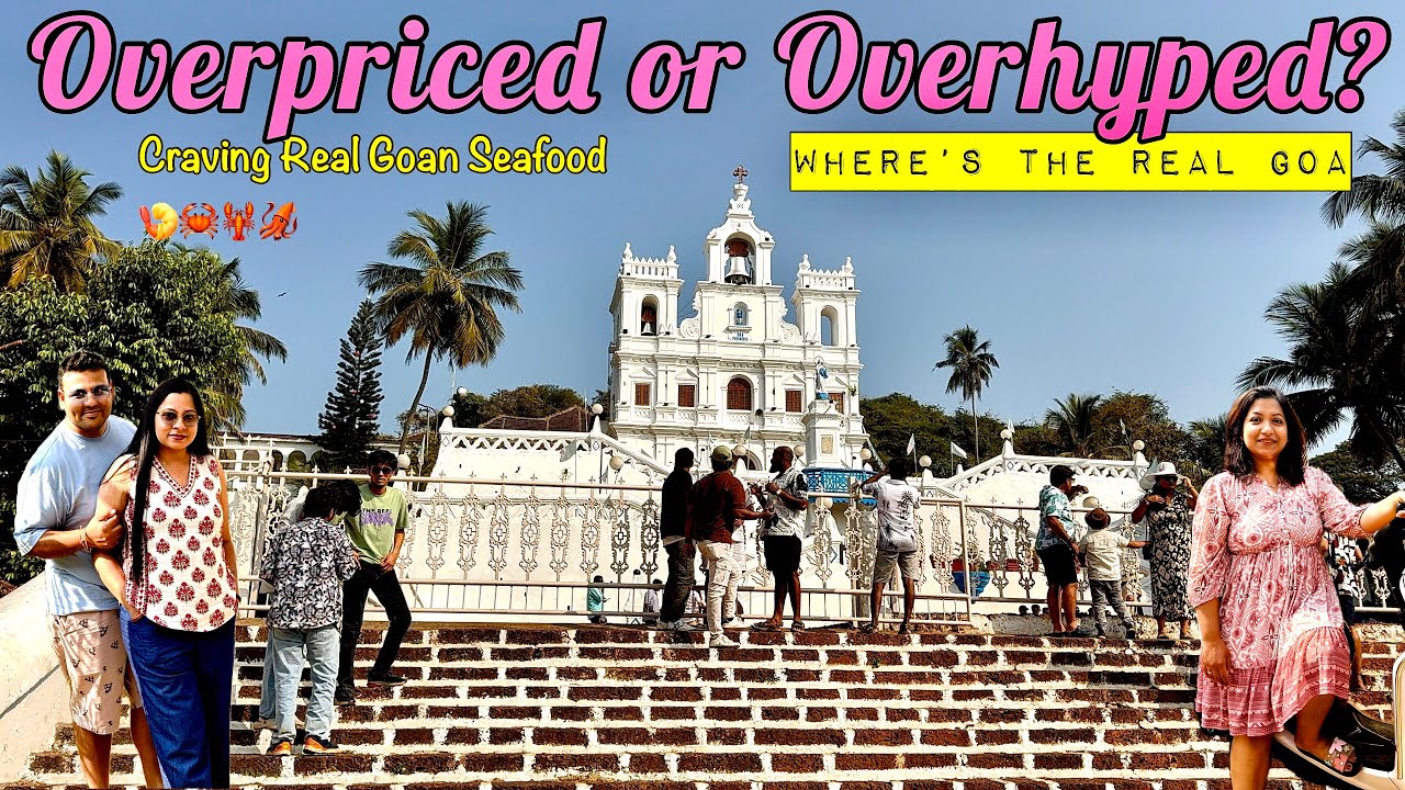 EP03: RoadTrip 2026 | Goa Seafood Hunt | North Goa to Panaji | Goan Kitchen, Morjim | Roving Couple