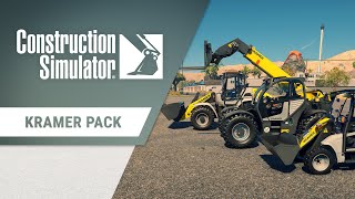 Construction Simulator (Bau-Simulator) - Kramer DLC Trailer | PS4, PS5