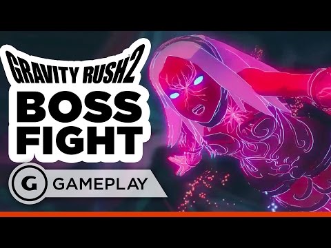 Gravity Rush 2 Boss Fight Gameplay