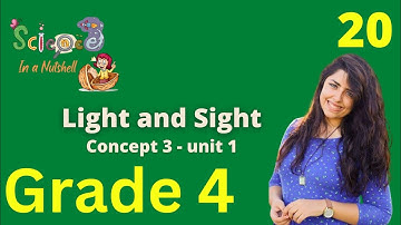 Science- Light - Concept 3 - Unit 1-Grade 4-video 20
