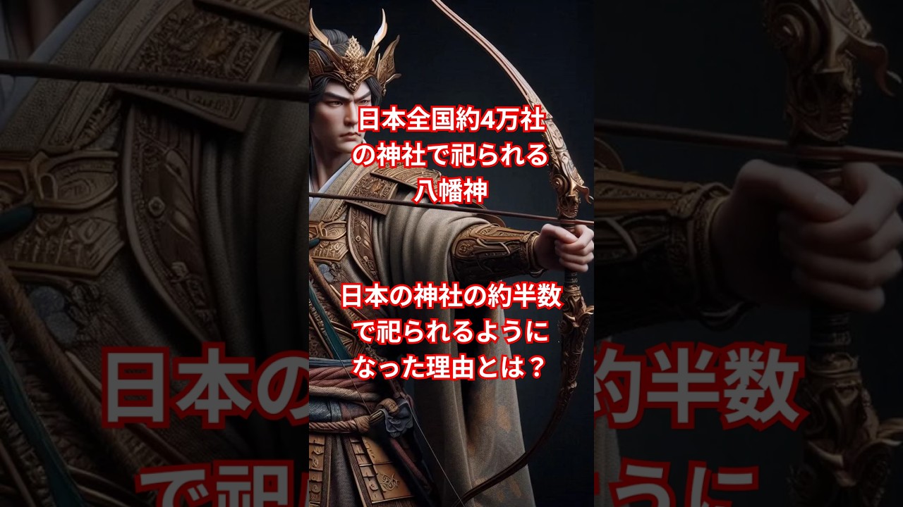 八幡神こと応神天皇〜日本の神社の半数4万社で祀られる理由とは？〜