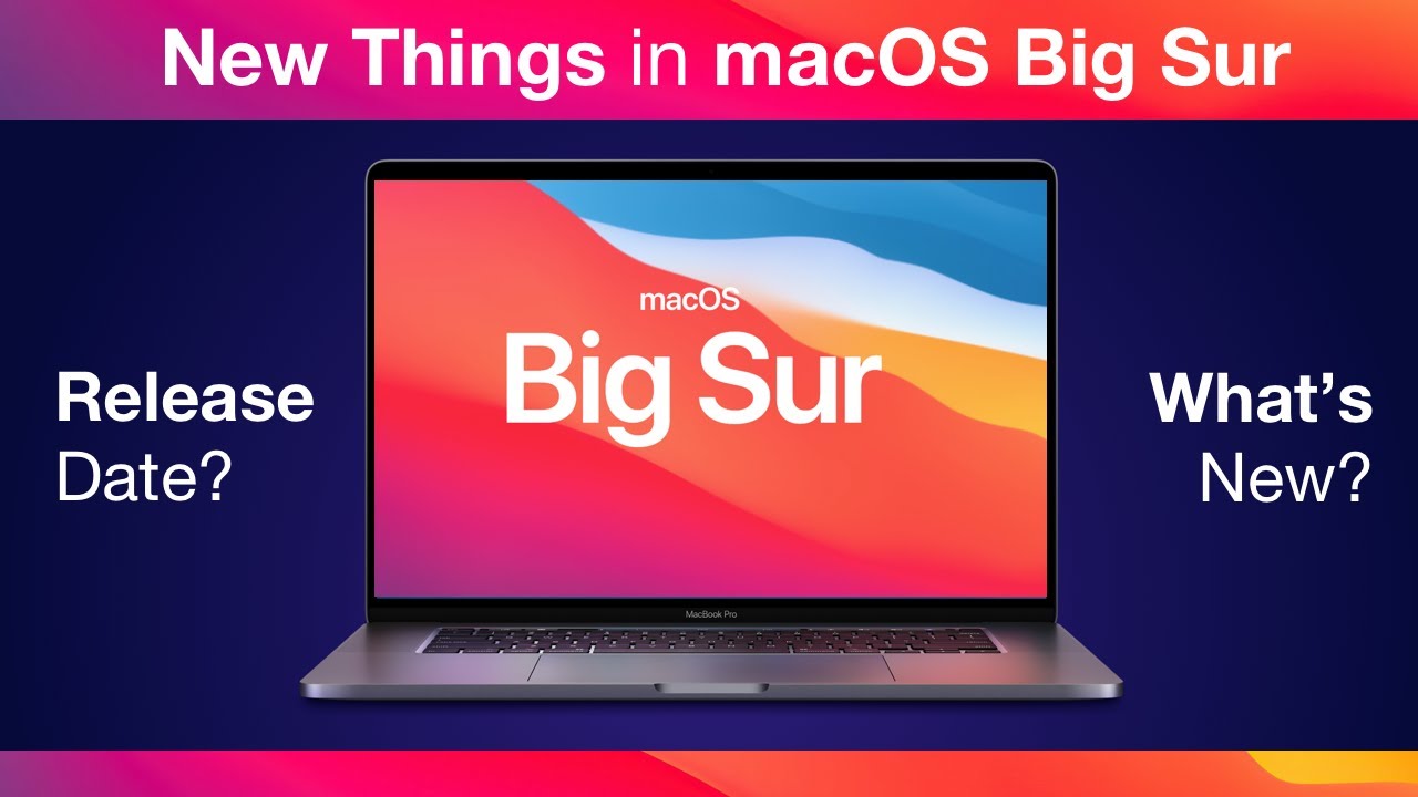 WHAT'S NEW IN MACOS BIG SUR | Apple Silicon MacBooks and Apple Event ...