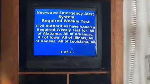 IPAWS Weekly Test Relay 6/7/2021 (EAS #607)