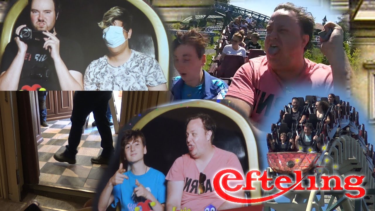 EFTELING VLOG - DEUR SCHIET OPEN IN VILLA VOLTA! | DIT MOCHT NIET IN DE PYTHON! | MITCHELL BEROEMD!