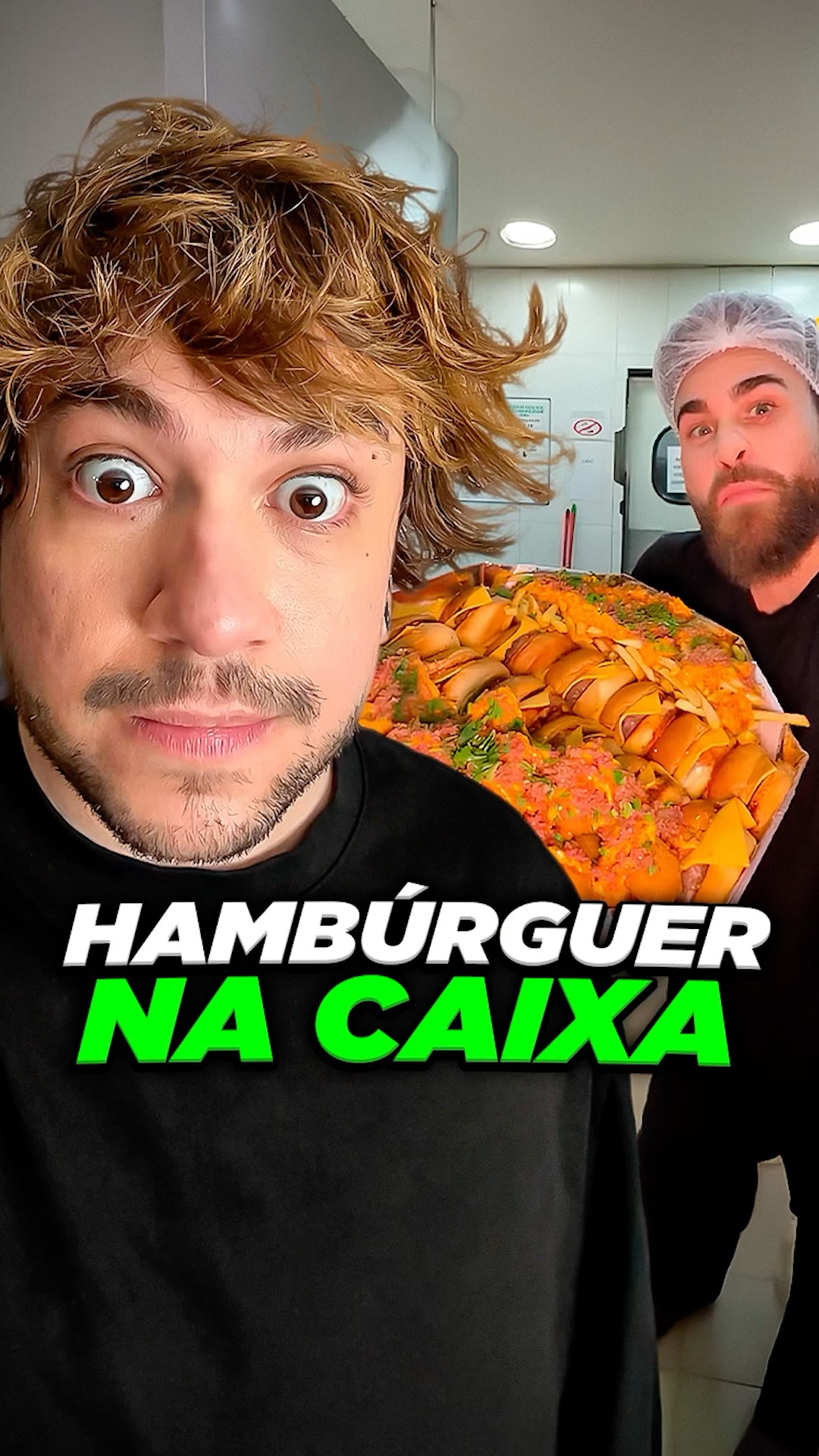 hamburguer diferente #livedobrino #humor #MundinhoBrino