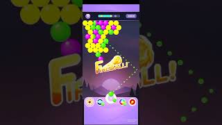 bubble shooter rainbow game play on android phone#shorts screenshot 2