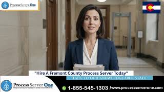 Hire a Trusted Fremont County Process Server Today | Process Server One