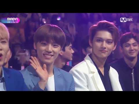 Fancam SEVENTEEN reaction to AKB48  Funny moments