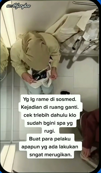 cctv kok diruang ganti? #viral #cctv #beritaterkini #viralterkini