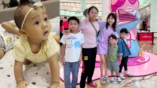 LIVE BROTHER L GOES TO THE SHOLL WITH KAK SHASYA, LESHIA IS FUNNY, LESTI AND RIZKY BILAR ROMANTIC