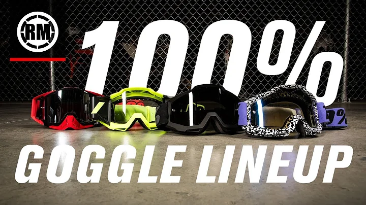 100% Motocross Goggle Lineup