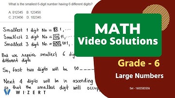 Grade 6 Maths Word Problems - Mathematics Large Numbers word problems for Grade 6 - Set 1602583556