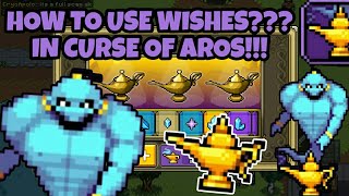 HOW TO USE WISHES??? IN CURSE OF AROS!!! - CURSE OF AROS screenshot 2