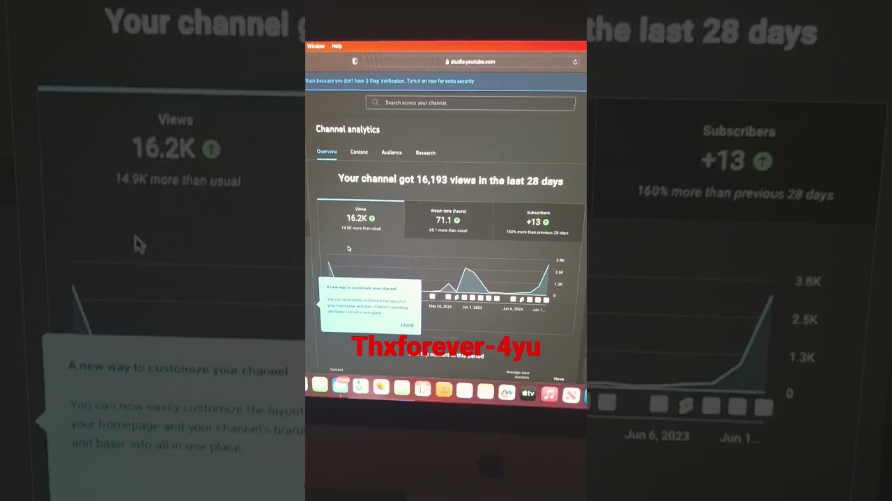 66 subs since 2018 only 199.94666666666 percent more subs but with a 15k percent increase weekly